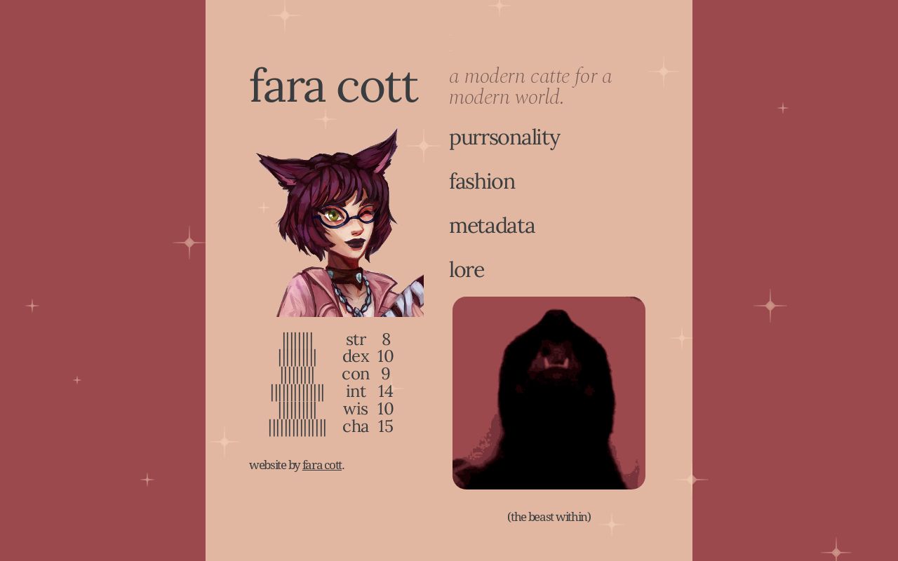 Carrd profile picture for @fara